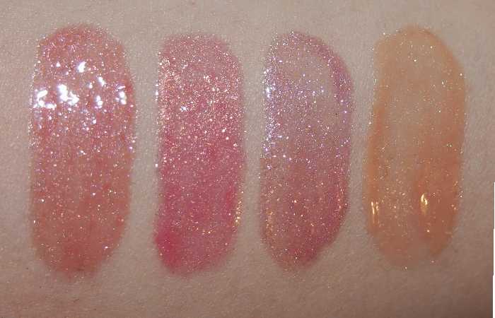 MAC Lipglass Swatches