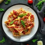 Ricotta and Spinach Ravioli in Tomato Sauce