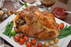 Roasted Turkey with Gravy