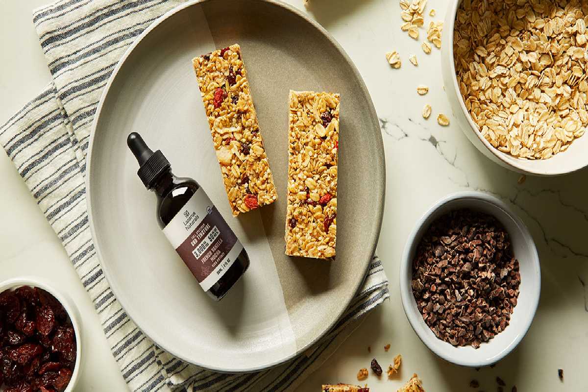 No-Bake CBD Granola Bars